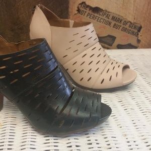 Clarks Banyou Takaya Shoes Nude leather